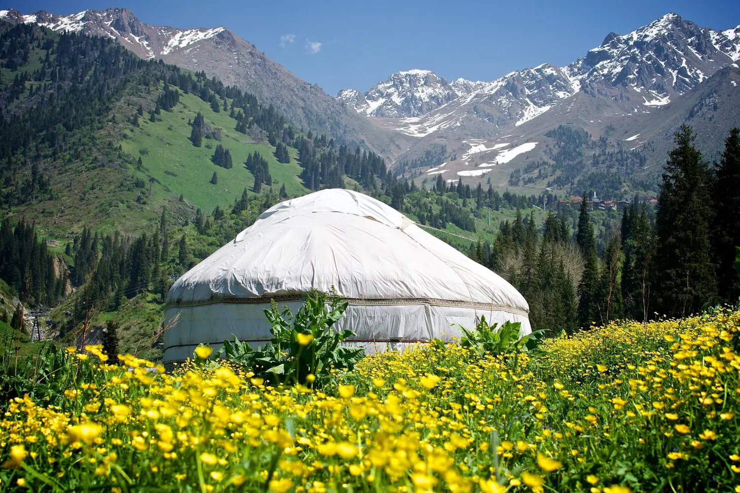 Kirgistan: Jurty i dzikie góry Tien Shan